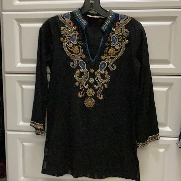 Sulu Beaded Tunic - Picture 1 of 4